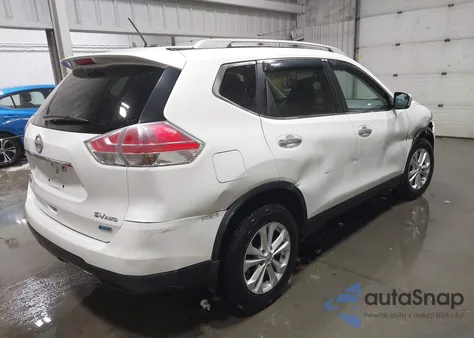 2014 Nissan Rogue Sv из США, поврежденный, VIN 5N1AT2MV2EC770909